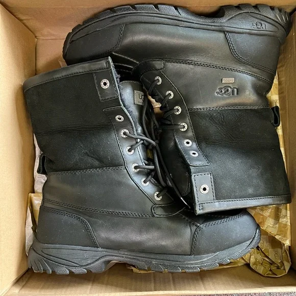 UGG | Shoes | Ugg Mens Butte Black Boot | Poshmark display picture 1